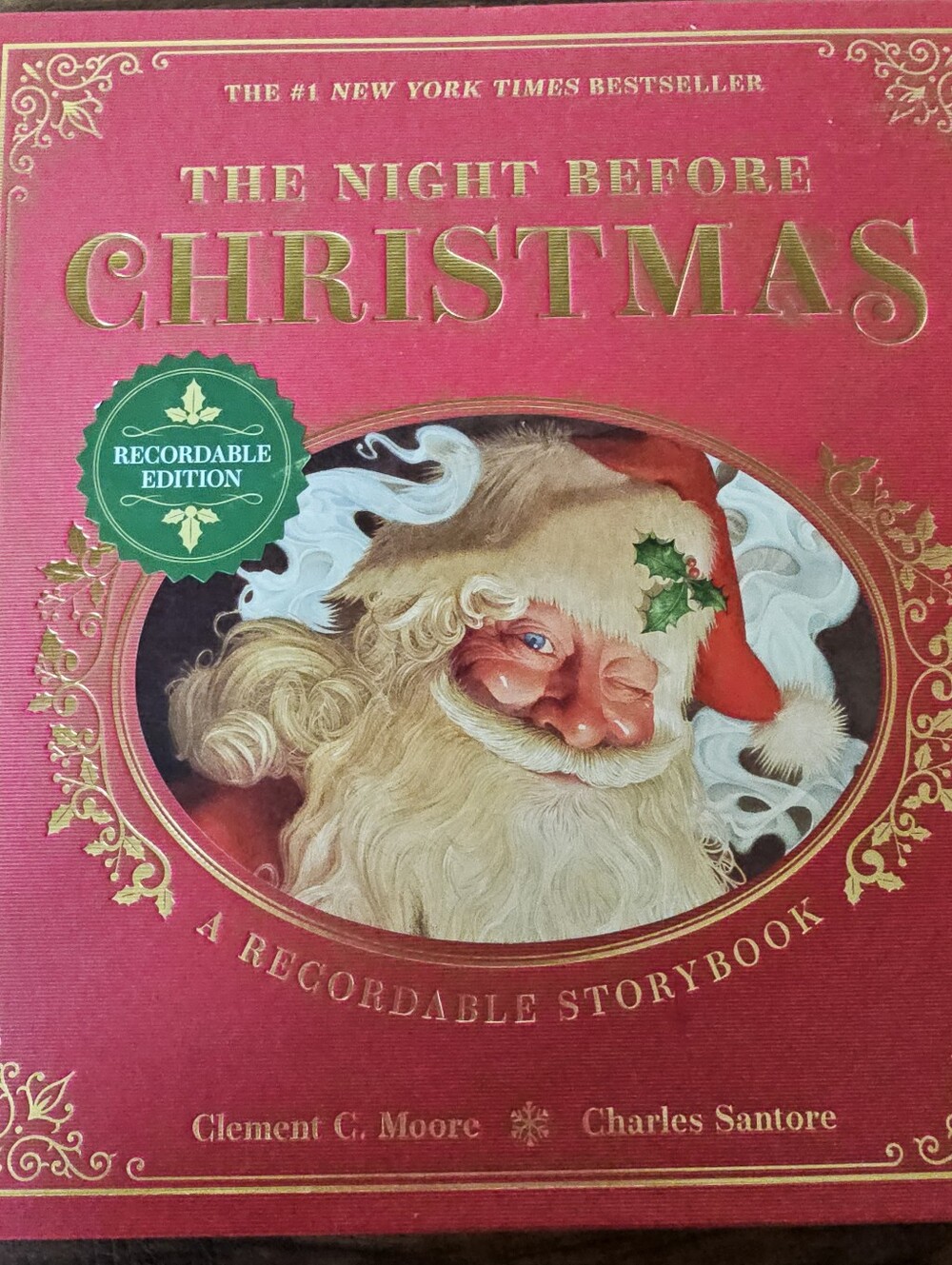 The‎ Night Before Christmas Recordable Edition Storybook by Clement Clarke Moore